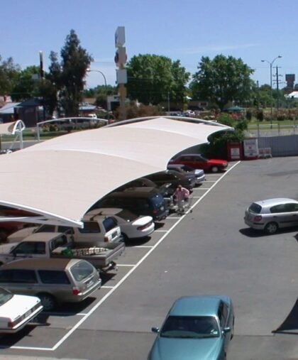 Car Parking Tensile Structure