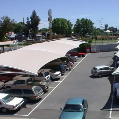 Car Parking Tensile Structure